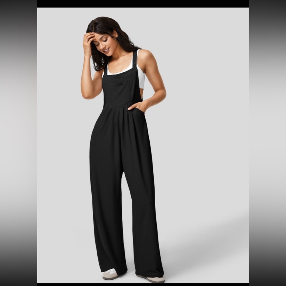 Halara Waffle Overall